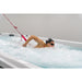 Superior Wellness Ares Swim Spa With Swimmer Doing Front Crawl On Top of Water