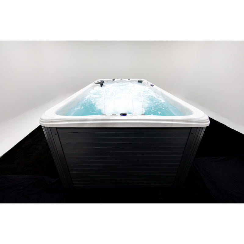 Superior Wellness Ares Swim Spa Horizontal View In Operation