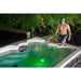 H2O Spas Athena Single Zone Swim Spa lifestyle image man swimming