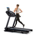 Horizon 7.0AT Foldable Treadmill Woman Running