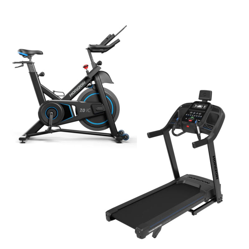 Treadmill and Spin Bike Bundle - Hero View